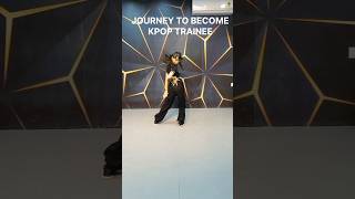 JOURNEY TO BECOME INDIAN KPOP TRAINEE idols audition trainee shorts [upl. by Hinch]