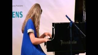 Naomi Druskic Eurovision Young Musicians 2012 the youngest competitor [upl. by Yekram]