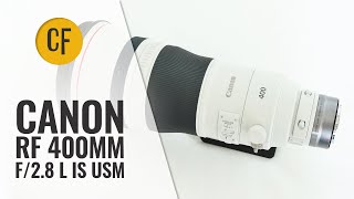 Canon RF 400mm f28 L IS USM lens review with samples [upl. by Garaway809]