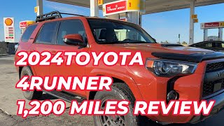 2024 TOYOTA 4 RUNNER TRD Pro 1200 MILES Review Hmoob [upl. by Ohcamac697]