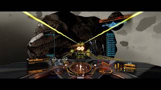 Corvette with 5x 2D Mining Lasers 2x 1D PreEngineered Mining Lasers [upl. by Nrol]