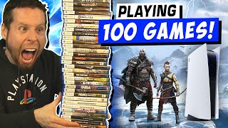 I played 100 PLAYSTATION 5 games in one video [upl. by Mauretta]