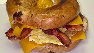 Breakfast Bagel Idea [upl. by Adrahc]