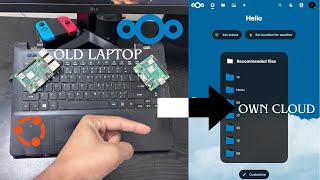 Transform an Old Laptop into a Home Server Nextcloud  Ubuntu [upl. by Palm]