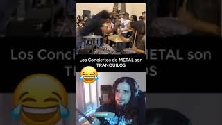 Un CONCIERTO muy PACÍFICO 🤣 MoroSmylodon humor metal musicos [upl. by Nenad431]