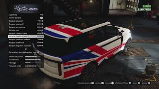 GTA 5 ONLINE  LE GALLIVANTER BALLER STD Range Rover SVR [upl. by Tychonn]