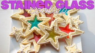 Stained Glass Cookies [upl. by Tertias]