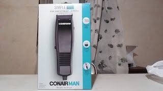 ConairMan Hair Clipper From Walmart [upl. by Lebasiairam802]