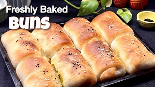 Socha nahi tha itni aasani se ban jaayenge ye BUNS 🥖  Stuffed Buns  Easy bread recipe [upl. by Eiahpets847]