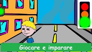 La canzone del semaforo  canzone per bambini  Yleekids Italiano [upl. by Abita335]