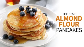 Almond Flour Pancakes  Glutenfree Paleo Grainfree Pancakes [upl. by Boys884]