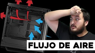 ¿Cómo Acomodo los Ventiladores de mi PC Flujo de Aire  Pixxelers [upl. by Attaynik]