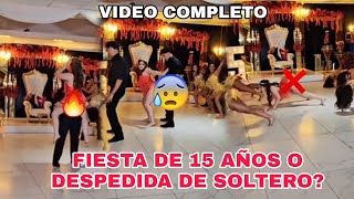 VIDEO COMPLETO DE LA QUINCEAÑERA VANESSA BAILE SORPRESA A SUS PADRES 🚨🔥 [upl. by Lyrej98]