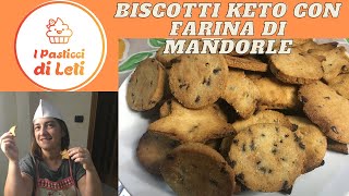 BISCOTTI KETO CON FARINA DI MANDORLE [upl. by Booma]