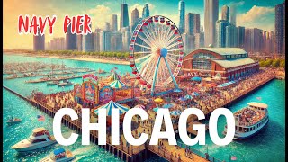 Navy Pier Chicago’s FAMOUS Destination for Culture Dining and Shopping [upl. by Yentrok]