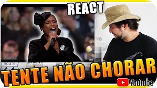 JENNIFER HUDSON no Funeral de ARETHA FRANKLIN  Tente Não Chorar Marcio Guerra [upl. by Maram]