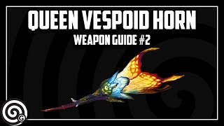 Queen Vespoid Horn Hunting Horn  Weapon Guide 2  Monster Hunter World [upl. by Dud]