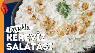 Tavuklu Kereviz Salatası Tarifi  Nasıl Yapılır [upl. by Colin259]