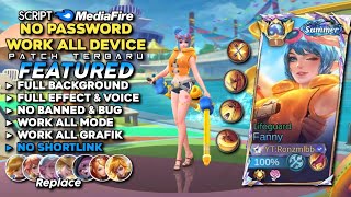 NEW Script Skin Fanny Summer Lifeguard No Password Mediafire  Full Effect amp Sound  Latest Patch [upl. by Rockel]