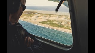 360Degree  A Look Out The Plane to Sable Island [upl. by Lyndsie562]