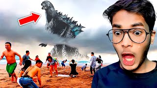 GODZILLA in REAL LIFE Scary [upl. by Adnahcal]