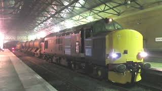 37401 and 37218 on 3J51 021122 [upl. by Monro469]