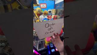 Claw Machine Out Of Order 😧 shorts clawmachine arcade fnaf sonic shinsonic [upl. by Aylsworth]