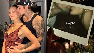 Hailey Bieber and Justin Bieber Celebrate 6th Wedding Anniversary After Welcoming First Baby [upl. by Onil801]