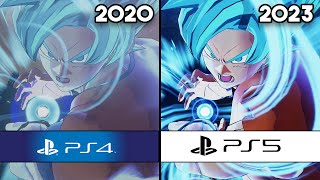 Dragon Ball Z Kakarot PS4 Vs PS5 Next Gen  Graphics Loading FPS Comparison Gameplay 4K 60FPS [upl. by Dagmar]