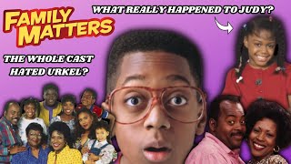 The UNTOLD Story of Family Matters  The Cast Hated Urkel Fights On Set Judys Disappearance [upl. by Pathe]