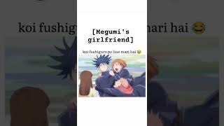 Megumis Girlfriend 😂 anime jjk gojosatoru animeedit [upl. by Aivatnahs]