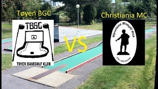 Norwegian Minigolf Teamplay Round 33 2016 Tøyen  Christiania [upl. by Langille]