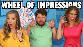 Wheel of Impressions Margeaux vs Brian Hull vs Lindsey Totally TV [upl. by Attevroc162]