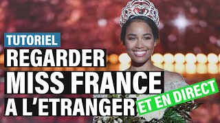 Miss France en direct à létranger 👸  comment regarder lélection Miss France 2022 [upl. by Nasas]