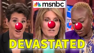 MSNBC Election Night Meltdown from Joyful to Devastation [upl. by Voss]