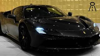 automobile sf90 ferrari fypyoutube viral global feedshorts [upl. by Anastasie]