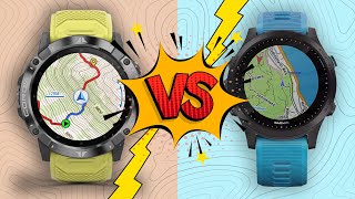 MAPAS Y NAVEGACION COROS VERTIX 2 vs GARMIN [upl. by Nyleimaj924]