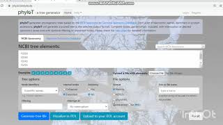 phyloT for phylogenetic tree construction [upl. by Assenal]
