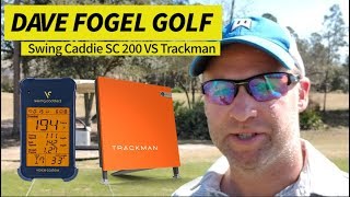 Swing Caddie SC200 vs Trackman with Range Balls [upl. by Samaria]