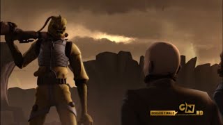 Bossk Every Scenes in Star Wars The Clone Wars  Part 1 [upl. by Aileon]