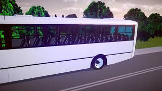 Ayco Zafiro GT Mercedes Benz Para Proton Bus Simulator [upl. by Beverley]