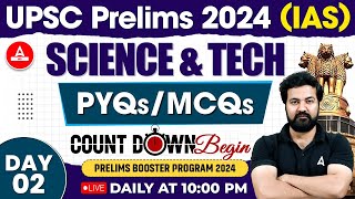 UPSC CSE 2024  Science and Technology  ConceptMCQs  By Rudra Sir  Adda247 IAS [upl. by Nolasba]