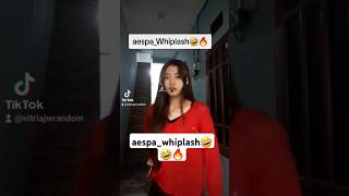 Mlh ke Nyeri leher aku🤣🤣😊 aespa whiplash kpop winter ningning kpopedit karina æsp shorts [upl. by Imotas342]