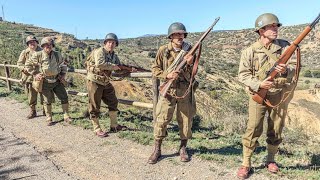 Albentosa Teruel23 y 24 de septiembre recreación de la batalla de Anzio en Italia [upl. by Salas690]