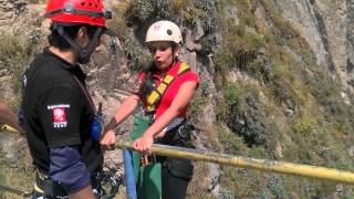 Puenting sobre el Cañon de Autisha [upl. by Venus]