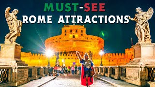 Rome Vlog Top 10 MustSee Attractions amp Travel Tips  Colosseum Trevi Fountain amp Vatican City [upl. by Hguh339]