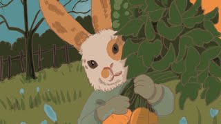 Drawing autumn rabbit using Ibispaint [upl. by Ziza]