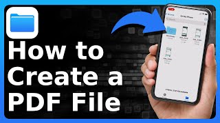 How To Create PDF File On iPhone [upl. by Noseimaj]