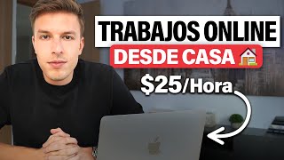 19 Trabajos Online Para Ganar Dinero Desde Casa [upl. by Kcirredal733]