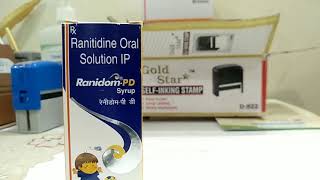 Ranidompd ranitidine solution and its uses in Hindi [upl. by Rases64]